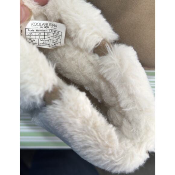 UGG Koolaburra Aubrei Mini Women's Winter Boots Shoes Size 7 Taupe Suede - Picture 7 of 8